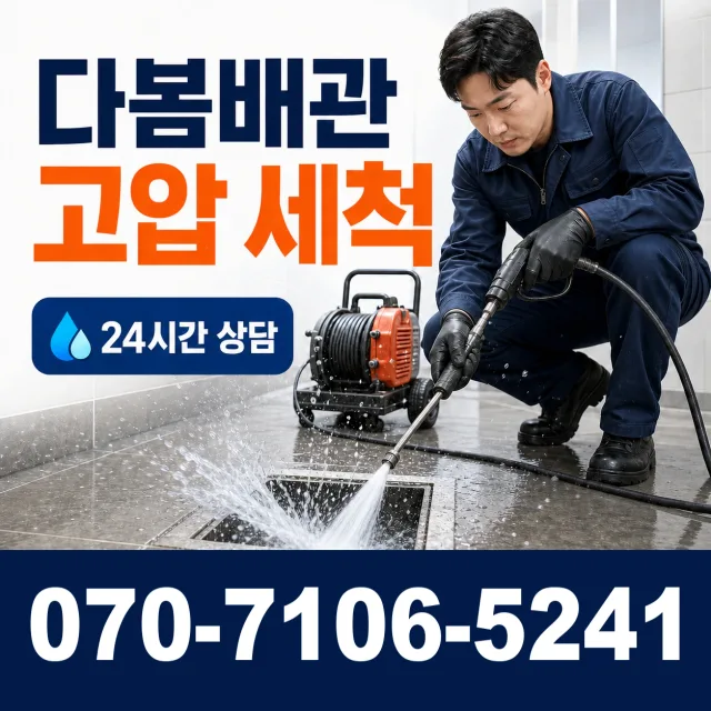 광명시 철산2동 하수구막힘 상담 이미지 4